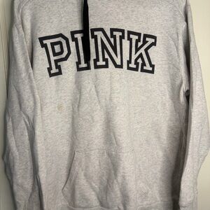 PINK Victoria's Secret Light Gray Men's Sweater